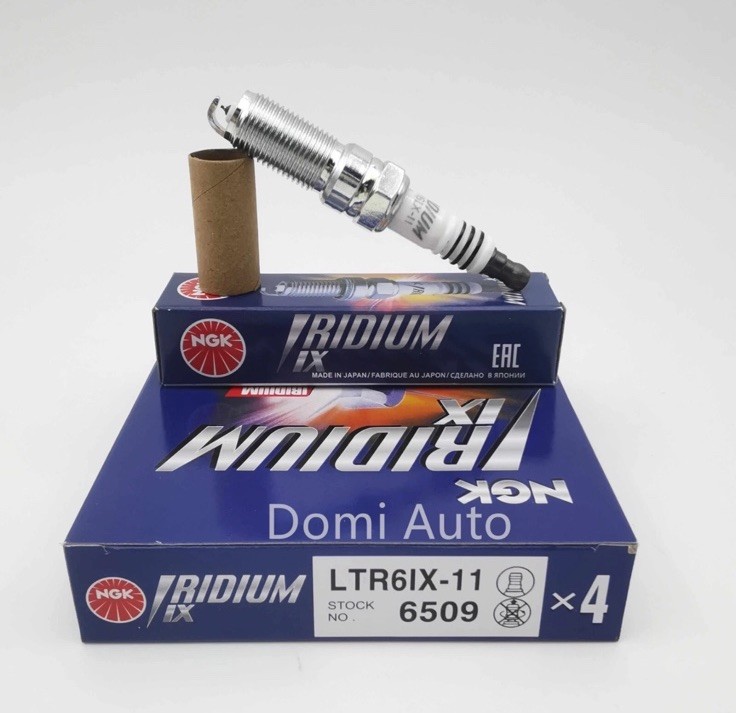 NGK Set of 4 Iridium IX Spark Plugs 1.1mm Gap 6509 for Ford Mazda