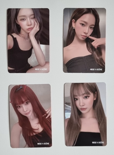 AESPA X MISEENSCENE NEW OFFICIAL PHOTOCARD WINTER KARINA kpop photo card