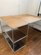 Schreibtisch System180 Birke/Metall ca. 100x140x75cm