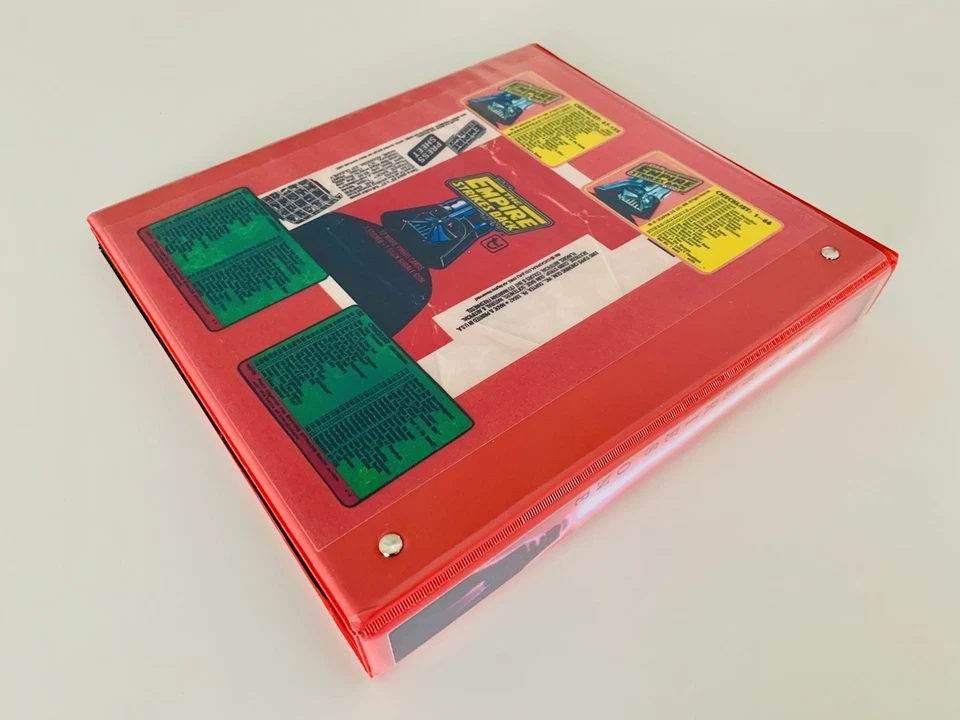 1980 TOPPS STAR WARS EMPIRE STRIKES BACK SERIE 1 JUEGO COMPLETO DE 132 CARTAS + CARPETA Foto 3 de 4