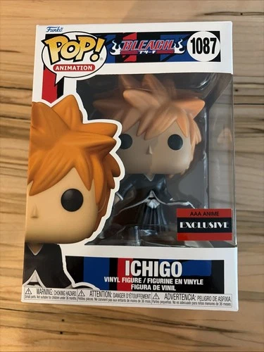 Ichigo Funko Pop #1087 New Vinyl Figure Bleach Animation AAA Anime