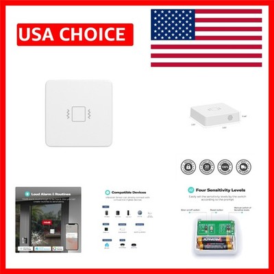 Compact Zigbee Vibration Sensor with Long Battery Life & Home Automation