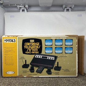 Sears Tele-Games Atari 2600 Heavy Sixer Console With Box TESTED