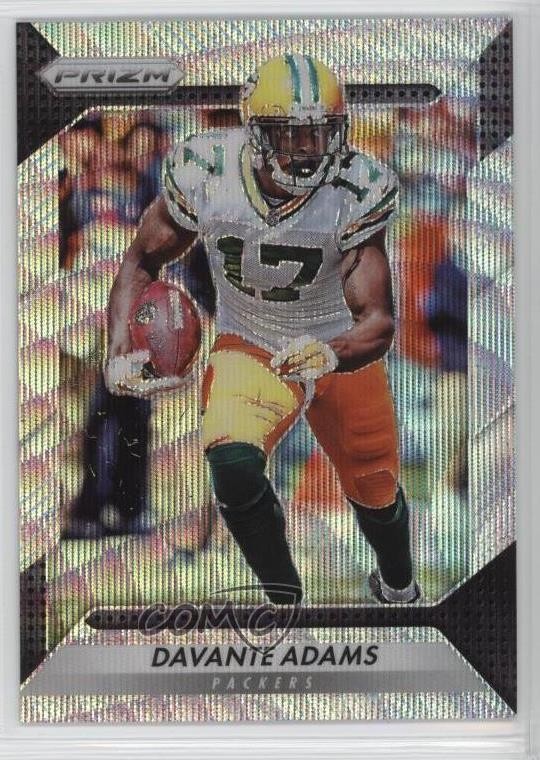 2016 Panini Prizm Blue Wave Prizm 1/149 Davante Adams #129 1b8