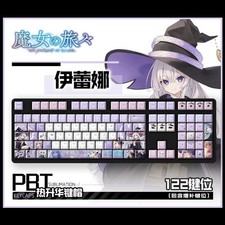 Wandering Witch:The Journey of Elaina 122pcs Keycaps Set For Mechanical Keyborad