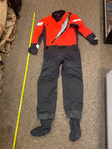 Mustang Survival Hudson Men's Large CCS Dry Suit NO ZIPPER, READ DESCRIPTION - Picture 1 of 8