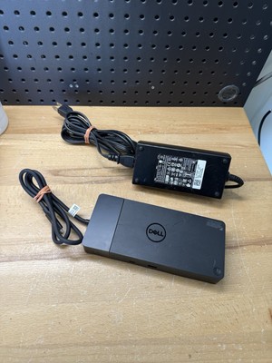 (F) Dell WD19TBS Thunderbolt 3 USB-C DisplayPort Docking Station  180w