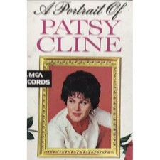 A portrait of Patsy Cline Cassette Tape CE6 Vintage Music MCA