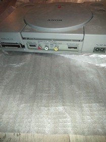 playstation 1 SPCH1001/94000 w/RCA & DC, 2 control, 1 charger + batt, gamesharrk