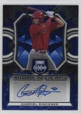2023 Panini Elite Extra Edition Hidden Gems Blue Gabriel Rincones Auto 0hv6