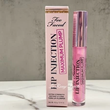 Too Faced Lip Injection Maximum Plump Extra Strength Lip Plumper - Full Size 4g