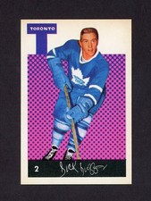 1962-63 PARKHURST #2 DICK DUFF  28833