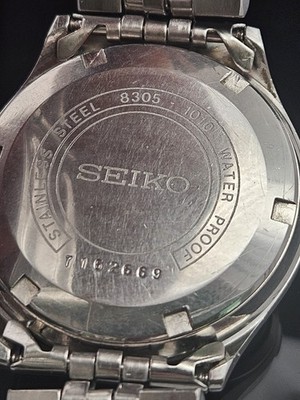 Seiko Seikomatic-R Diashock 8305-1010 Seikomatic-R 30 Jewels Date