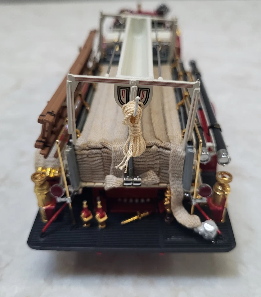 Franklin Mint 1926 Mack AC Rotary Pumper Fire Department Milton Bradley 1992 - Image 4 of 4