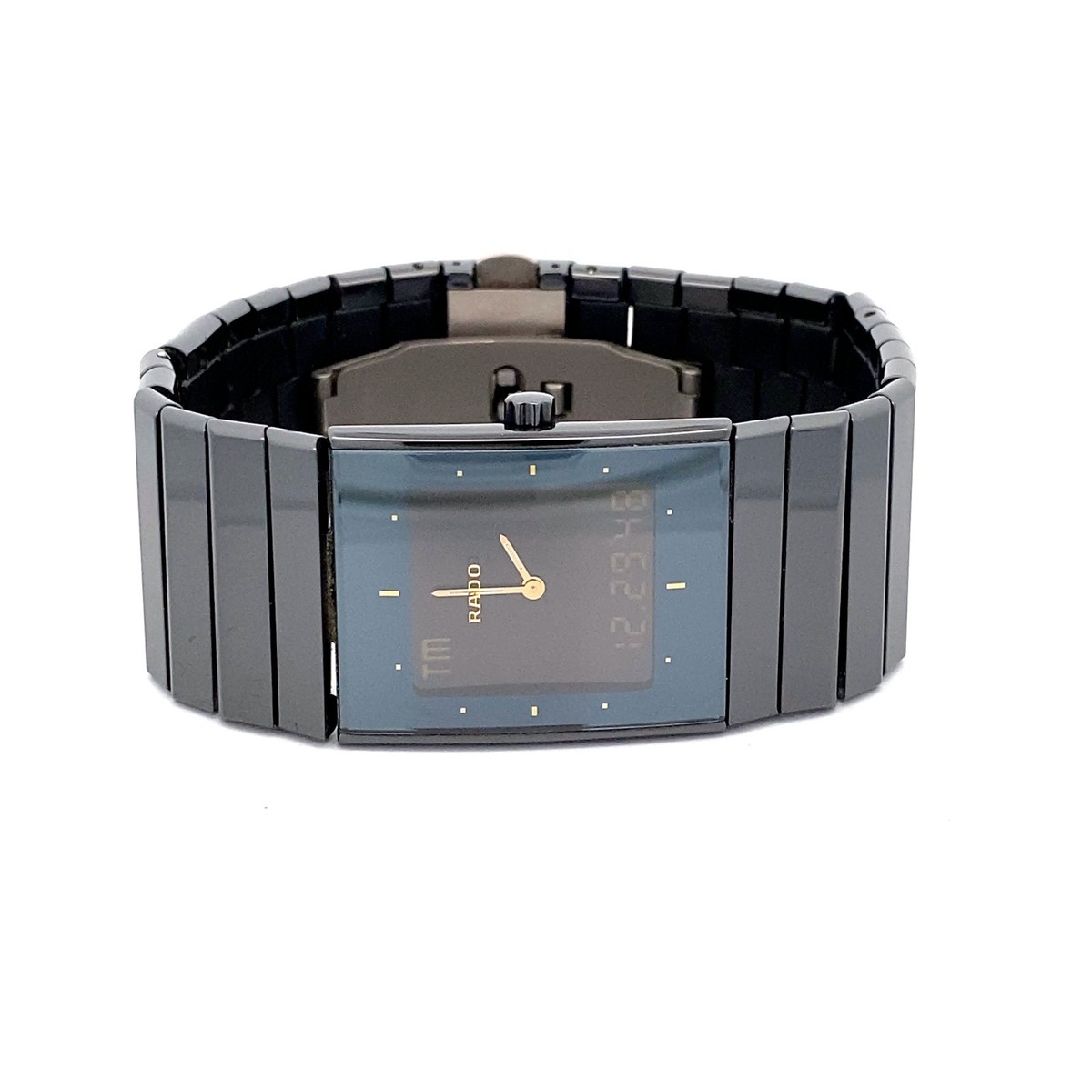 Rado Diastar 193.0324.3 Quartz Men's Vintage Analog Digital Black