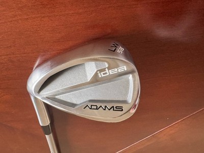 Adams Idea 2023 58.12 Lob Wedge LH Womens Mamiya Helium NanoCore 50I F1