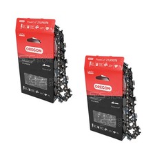 2 Stück Oregon Sägekette 21LPX076E PowerCut 0.325" 1,5 mm 76 TG 50 cm Vollmeißel