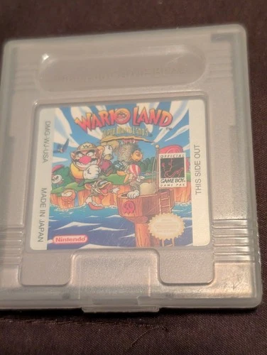 Super Mario Land 3 Wario Land Game Boy Cartridge Tested Working