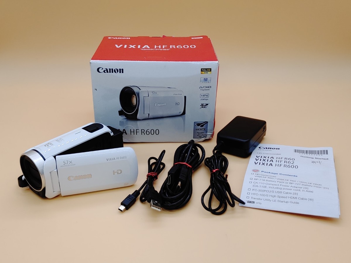 Hf R62 Vixia R600 Camera Case Canon Large Deluxe Carrying Case Bag