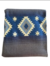 Alpaca Blanket - Cozy Colorful Native Pattern Throw - Made in Ecuador - 20265