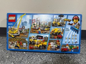 *NEW* LEGO CITY City Demolition Site 60076 Crane Dump Truck Digger RETIRED