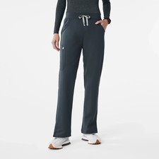 Figs Kade Cargo Scrub Pants in Dark Harbor, Size Large
