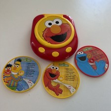 Sesame Street Elmo Music Toy Numbers Letters Theme with Song Discs