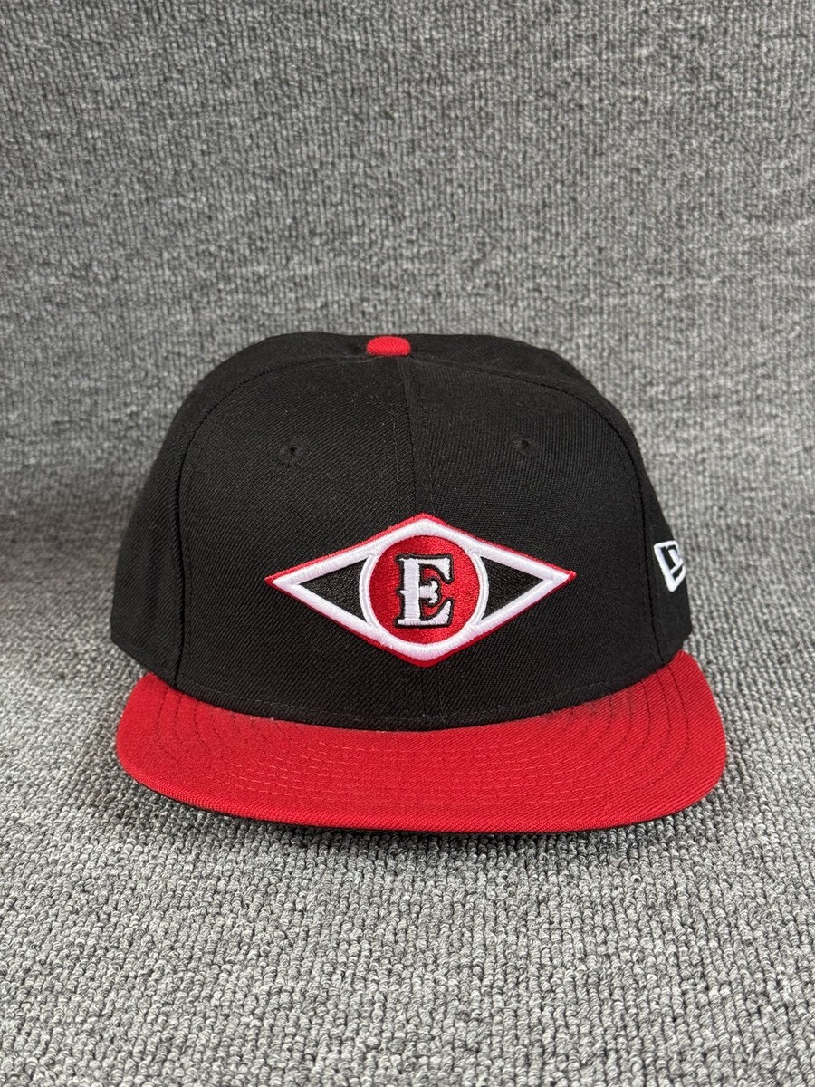New Era El Paso Chihuahuas 59FIFTY Fitted Black Red 7 1/8 Hat