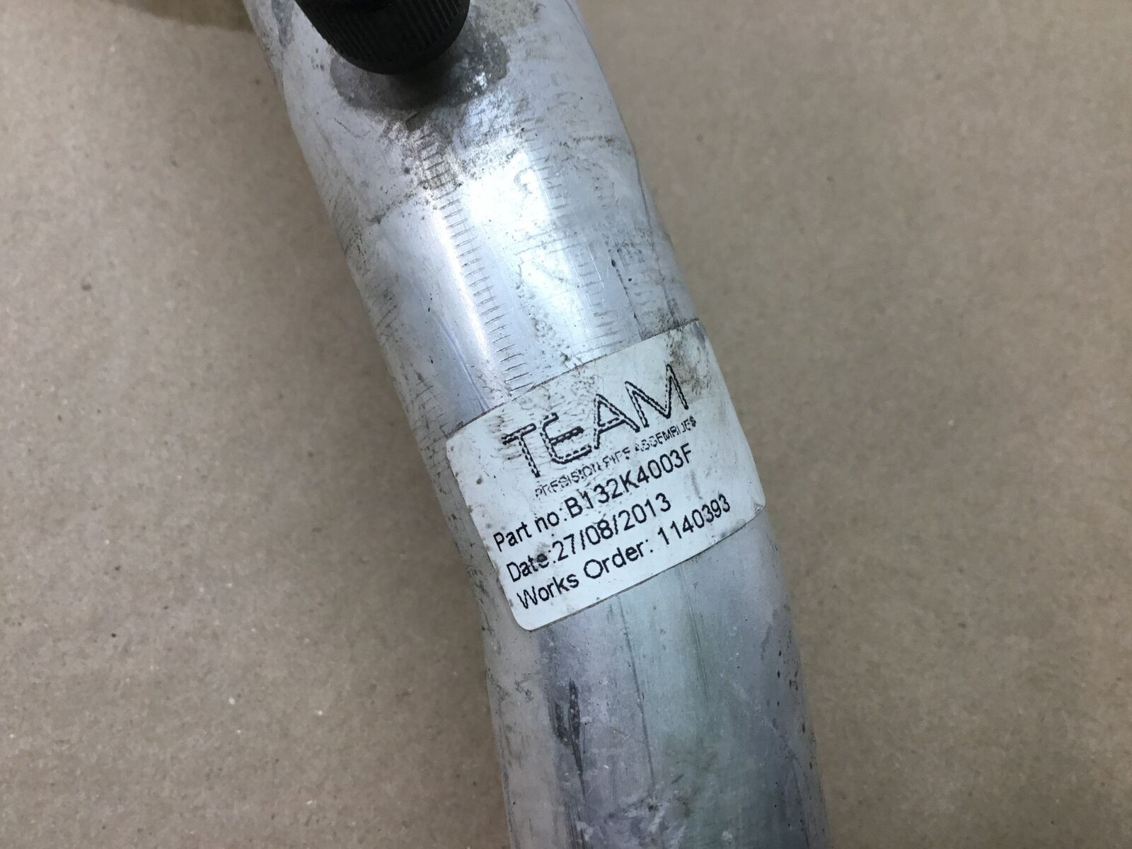 Lotus Evora S 2014 Engine Motor Coolant Hose Pipe Line 10-14 :A
