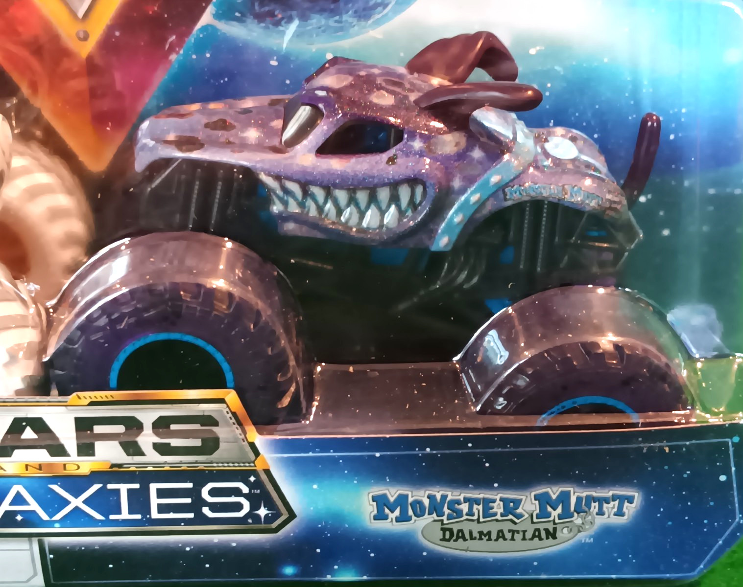 Spinmaster Gears and Galaxies Whiplash/Monster Mutt Dalmation, Walmart Ex., NIP!