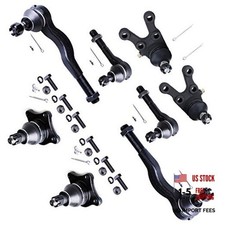 8pcs Front Suspension Kit Inner Outer Tie Rod End fit 1997-2004 for
