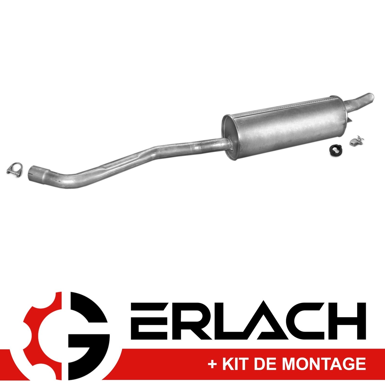 Silencieux arrière pour BMW 5er E34 520i 525 reparation fuite bruit echappement