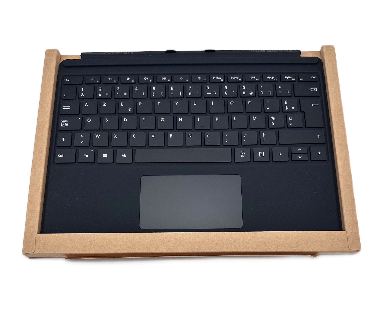 Clavier Surface Pro AZERTY noir état neuf pour tablettes Microsoft 8 9 10 11 X