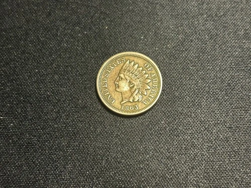 1863 Indian Head Cent XF Condition