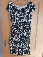 Vera Mont Damen Etuikleid Gr. 38 schwarz/wei�...