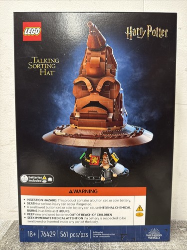 LEGO Harry Potter 76429 Talking Sorting Hat 561 Pieces NEW