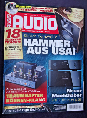 AUDIO 5/20, ROTEL MICHI F/S 5, KLIPSCH CORNWALL IV,HECO LA DIVA,PRIMARE R35,DALI