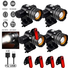 40000LM Rechargeable LED MTB Bicycle Light Ra...