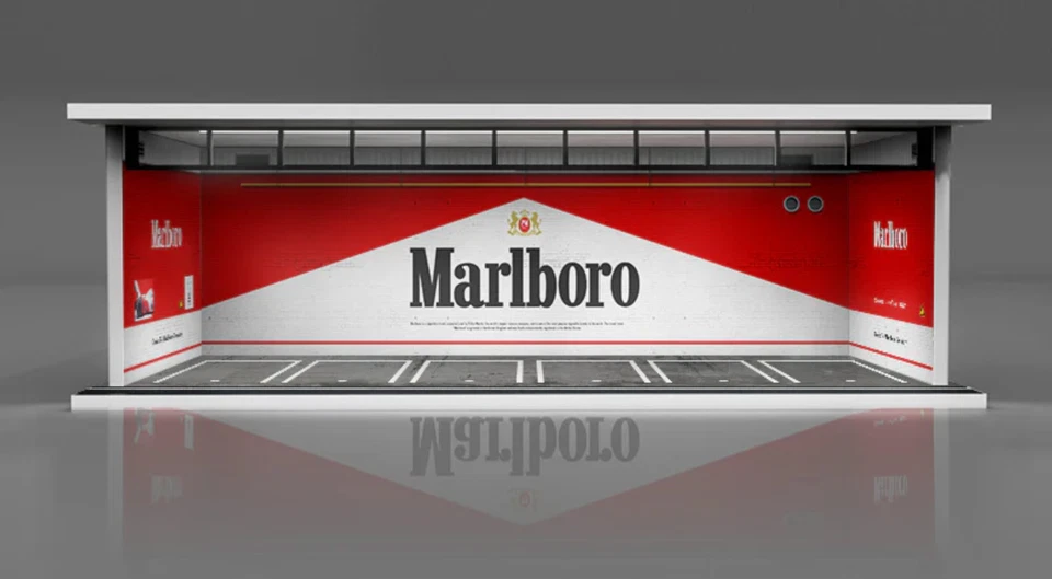 Hot-Wheels Garage Model Display with Lighting - 1:64 Scale - Image 4 of 4