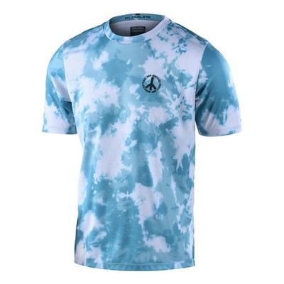 TLD Casual MTB jersey TLD FLOWLINE S/S PLOT with short sleeve Man L - 335509014