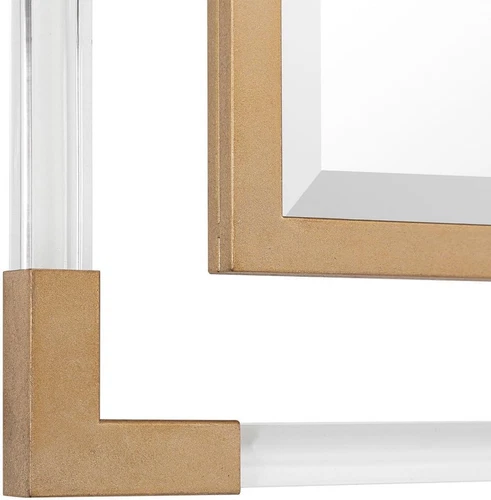 Balkan 40" Square Mirror - Elegant Home Décor Accent - Picture 4 of 5