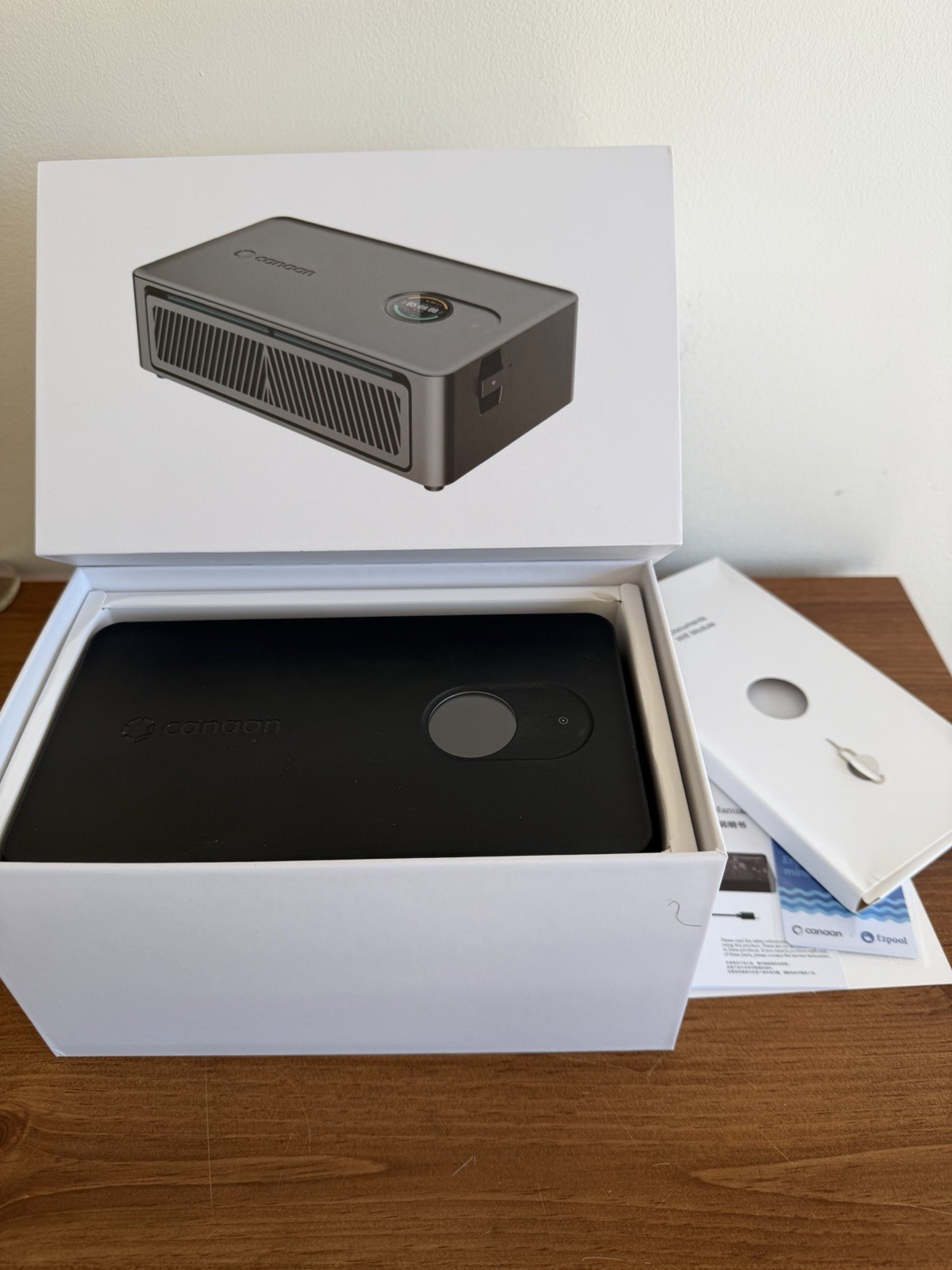 Canaan Avalon Nano 3S 6TH/s BTC Miner Black (with PSU) - USA Stock Factory Reset