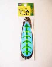 Mack’s Sling Blade™ 6" Dodger Nickel/Green UV 41156