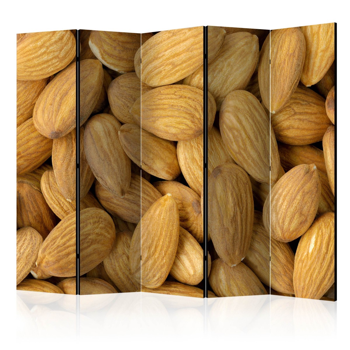 Paravent Tasty Almonds 5 volets 172x225cm pour créer un coin bureau zen dans votre salon