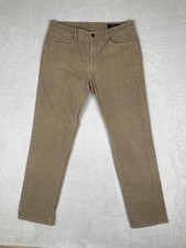 Vineyard Vines Corduroy Pants Mens 33x30 Beige 5 Pocket Stretch Casual Chino