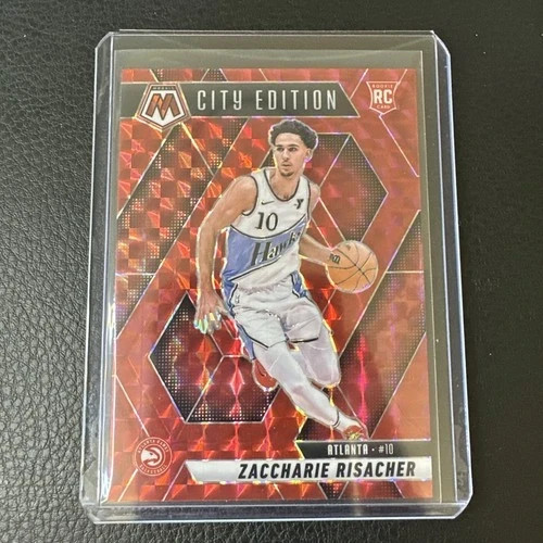 ZACCHARIE RISACHER 2024-25 MOSAIC CITY EDITION ROOKIE RED ROOKIE #274!
