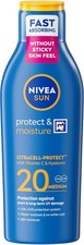 NIVEA SUN Protect & Moisture Sun Lotion SPF 20 (200 ml), Suncream with Vitamin  59.00 per litre
