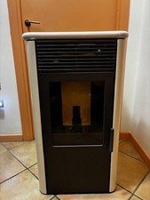 Stufa a pellet innofire dotty idro bianco opaco 11,3 KW in acciaio bianco opaco 