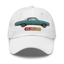 1965 Oldsmobile 442 Baseball Cap Embroidered 1965 Oldsmobile 442 Baseball Cap Embroidered