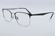 Ray Ban Eyeglasses RX6421 2997 Silver On Top Matte Black, Size 54-18-145